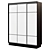 Practitioner 3-Door Sliding Wardrobe 3D model small image 1