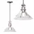 Sleek Glass Pendant Light 3D model small image 1