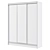 Atelier Light Sliding Wardrobe 3D model small image 2