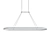 Sleek Linear Suspension: Stylish Illumination 3D model small image 2