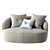 Elegant Francesca Sofa by Casamilano 3D model small image 1