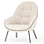 Modern Mango Armchair: Stylish and Comfortable 3D model small image 2