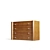 Customizable TM 021 Wood Veneer Tiles 3D model small image 3