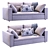 Modular Harmony Sofa 3D model small image 2