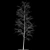 Snowy Birch - 13m Height 3D model small image 2
