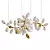 Elegant 14-Light Chandelier 3D model small image 2