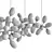 Elegant 14-Light Chandelier 3D model small image 5