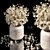 Elegant Plants Bouquet Vase 3D model small image 5