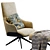 Classic Kensington Molteni&C Armchair 3D model small image 7