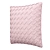 Pink Faux Suede Cushion: Lattice Weave Elegance 3D model small image 5