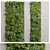 Wooden Frame Vertical Wall Garden 3D model small image 1