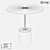 LoftDesigne 60178: Stylish Coffee Table with Pine, Marble, and Metal 3D model small image 2