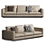 Elegant Andersen Line Sofa 3D model small image 1