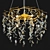 Crystal Elegance Chandelier 3D model small image 3