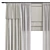 Elegant Drapery: Curtain 976 3D model small image 2