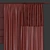 Elegant Drapery: Curtain 976 3D model small image 5