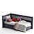 Modern Rest Bed Set 3D model small image 5