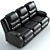 Ultimate Comfort Vacherie Reclining Sofa 3D model small image 2