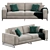 Stylish Denis Sofa: Modern Design 3D model small image 1