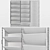 Sleek Aluminum Window 14 - High-Quality Corona Render 3D model small image 4