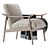 Mid-Century 2013 Armchair 3D model small image 6