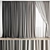 Premium Polygonal Curtain Model 3D model small image 6