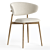 Modern Wood Chair: Oleandro by Calligaris 3D model small image 1