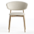 Modern Wood Chair: Oleandro by Calligaris 3D model small image 2