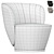 Elegant Pearl Armchair: Luxurious and Comfortable 3D model small image 7