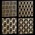 Square Decorative Panels: Set of 25 3D model small image 1