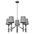 Flagship Chandelier: Elegant Illumination 3D model small image 3