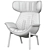 Pedrali ILA 2024: Stylish Modern Chair 3D model small image 5