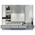 Modern TV Wall Unit 105 3D model small image 2