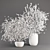 Concrete Vases with Branches 3D model small image 5