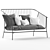 Modern Millimeter Jeanette Sofa 3D model small image 2