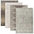 Contemporary Chic Carpets 3D model small image 1