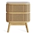 Laora Bedside Table: Stylish Rattan Design 3D model small image 1