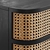 Laora Bedside Table: Stylish Rattan Design 3D model small image 4