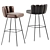 Contemporary GAIA Barstool 56x58xH107cm 3D model small image 2