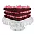 Decadent Heart-shaped Chocolate Cake 3D model small image 4