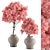 Pretty in Pink Outdoor Plant Set 3D model small image 1