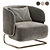 Elegant Comfort: Marabu Armchair 3D model small image 2