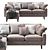 Elegant Beverly Sofa 2013 3D model small image 3