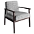 Modern Kellex Clyde Chair: Sleek Design & Comfort 3D model small image 1