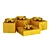 Festive New Year Presents 3D model small image 1