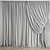 Elegant Polygon Curtain Model 3D model small image 3