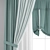 Poly Curtain Model Set: Max 2011/2014, Obj & Texture 3D model small image 2