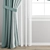 Poly Curtain Model Set: Max 2011/2014, Obj & Texture 3D model small image 3