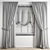 Poly Curtain Model Set: Max 2011/2014, Obj & Texture 3D model small image 6