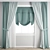 Poly Curtain Model Set: Max 2011/2014, Obj & Texture 3D model small image 7